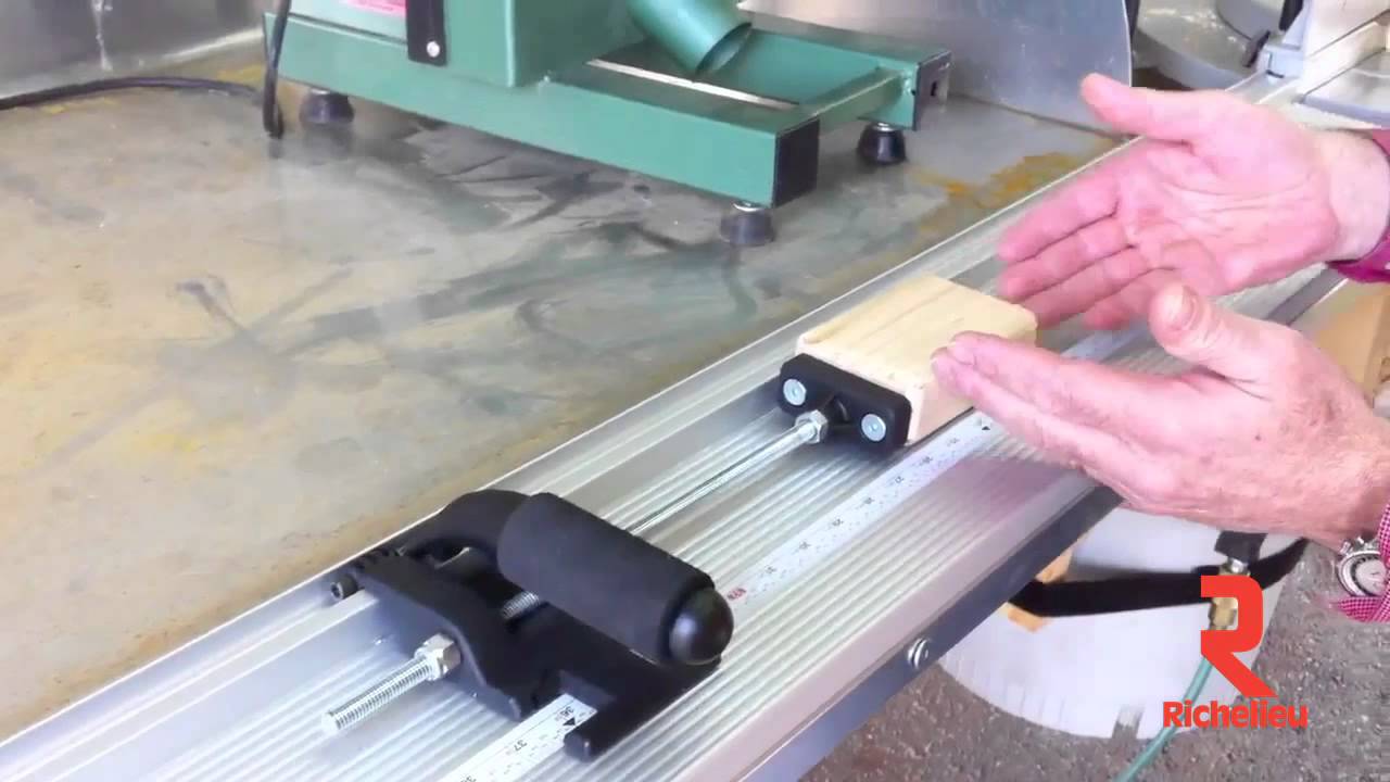Richelieu Hardware Best fence chop Saw system YouTube