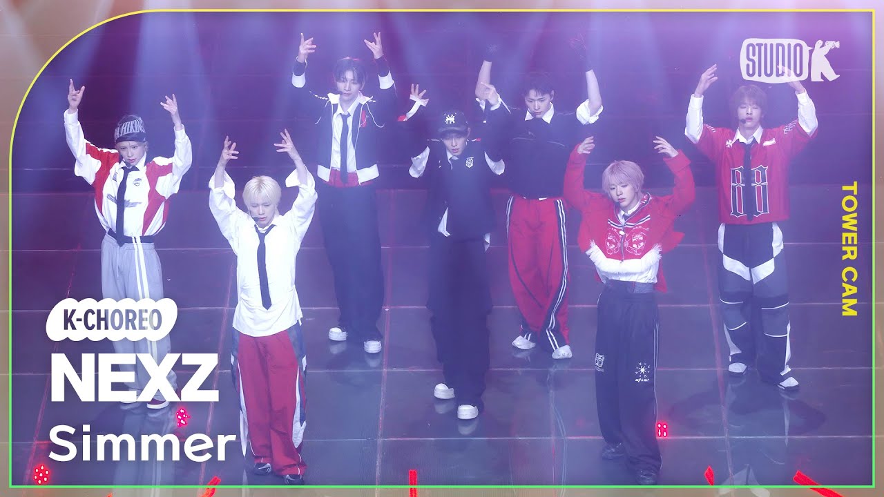 [K-Choreo Tower Cam 4K]  넥스지  'Simmer ' (NEXZ Choreography) l @MusicBank KBS 250502