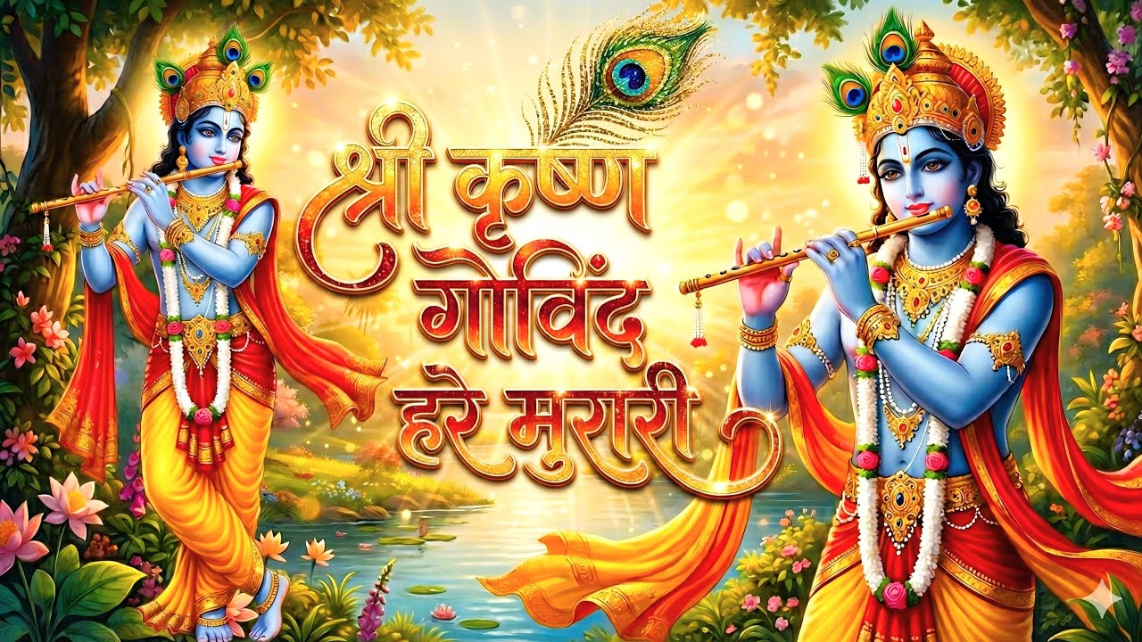 श्री कृष्ण गोविन्द हरे मुरारी | SHRI KRISHNA GOVIND HARE MURARI | KRISHNA BHAJAN ( FULL SONG ) 2025