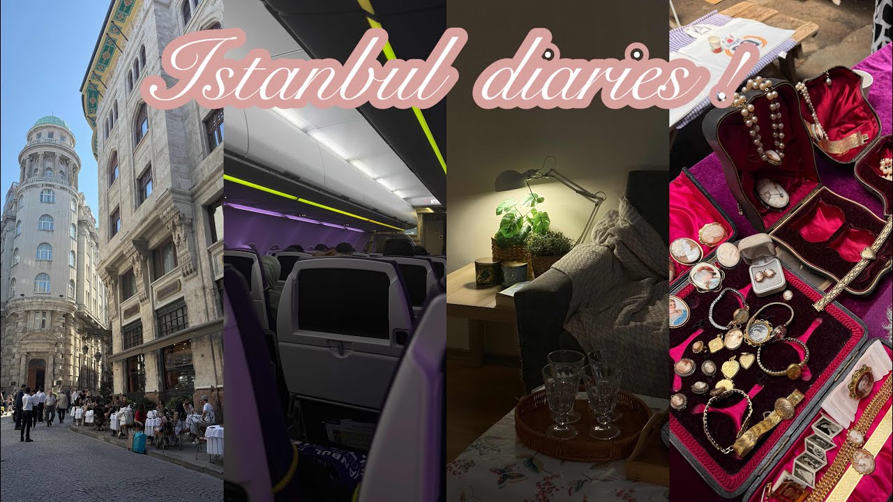 يوميات طالبة في اسطنبول:استعدادات السفر لجدة،بازار الأنتيك،عزمت صحباتي….