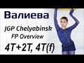 Kamila VALIEVA - FP Overview, JGP Chelyabinsk (09/2019)