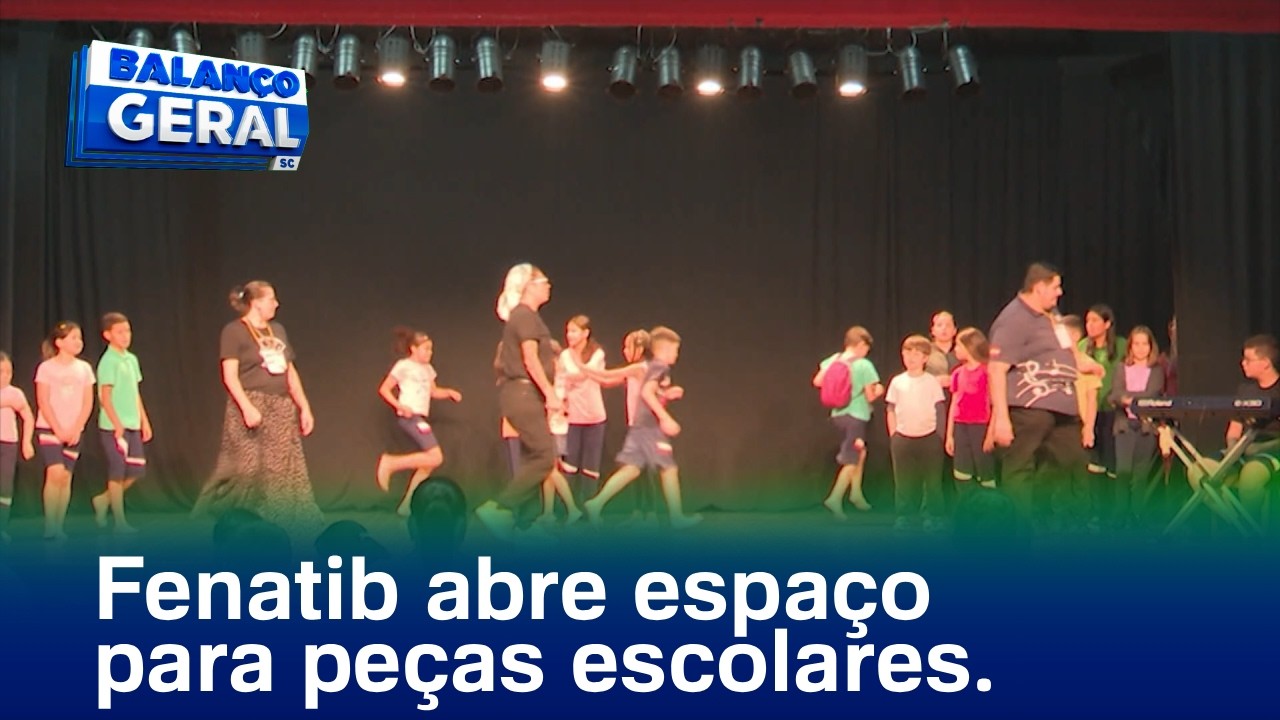 BG na Escola: Fenatib abre espaço para peças de teatro formadas em sala de aula