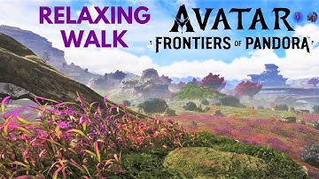 HOW BIG IS THE MAP in Avatar: Frontiers of Pandora? Walk Across the Map