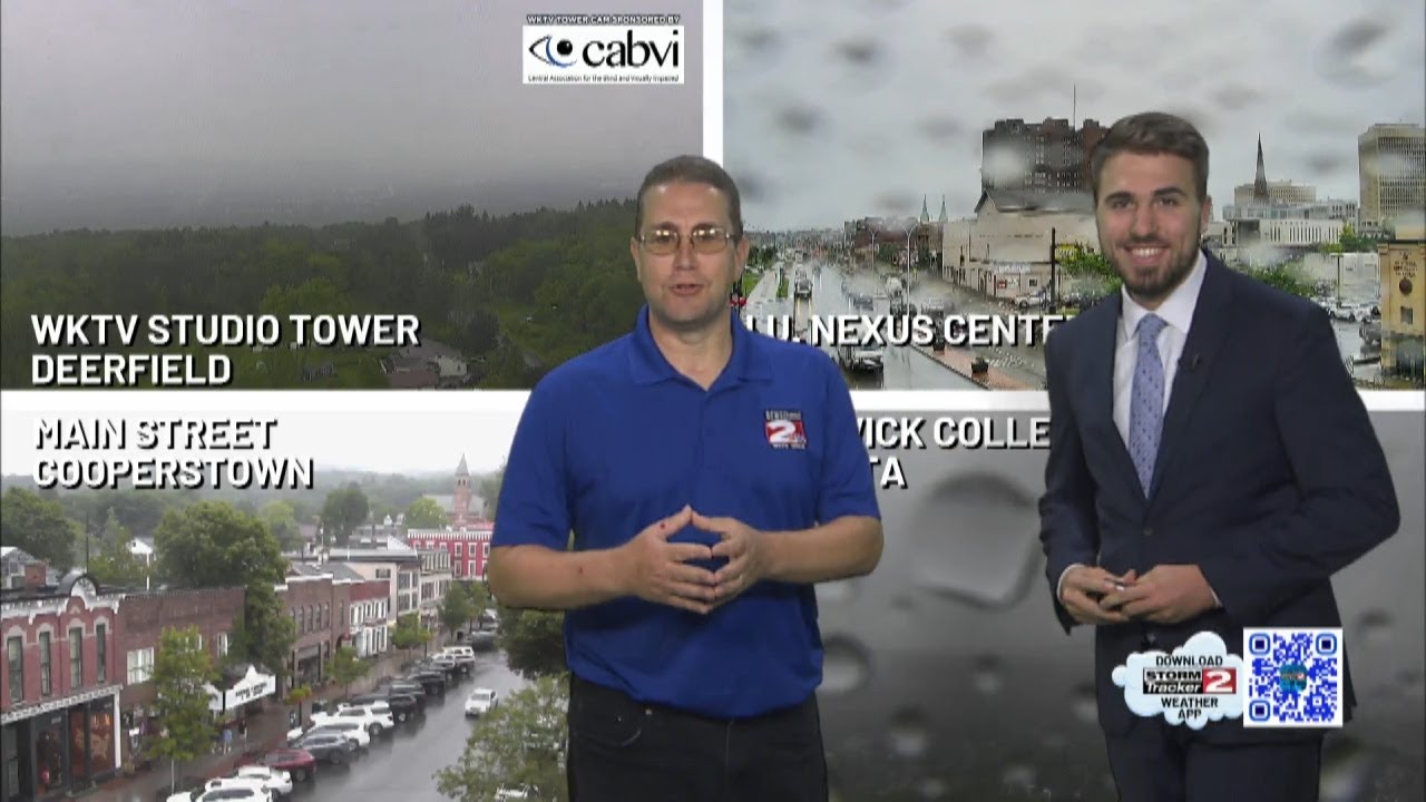 Former WKTV Meteorologist Rich Lupia Stops by the Station