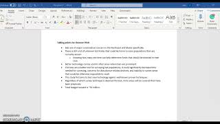 Elevator Pitch for Capstone Class