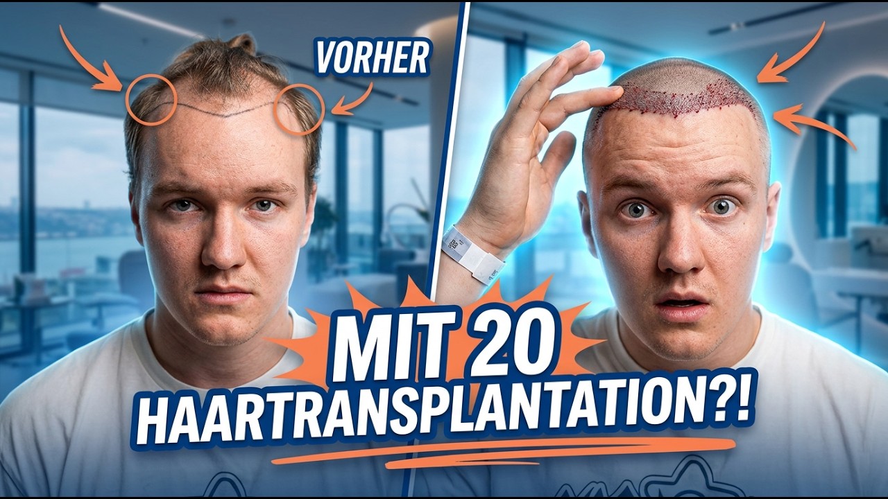 Haartransplantation wegen Geheimratsecken: Mein Ergebnis direkt nach der OP