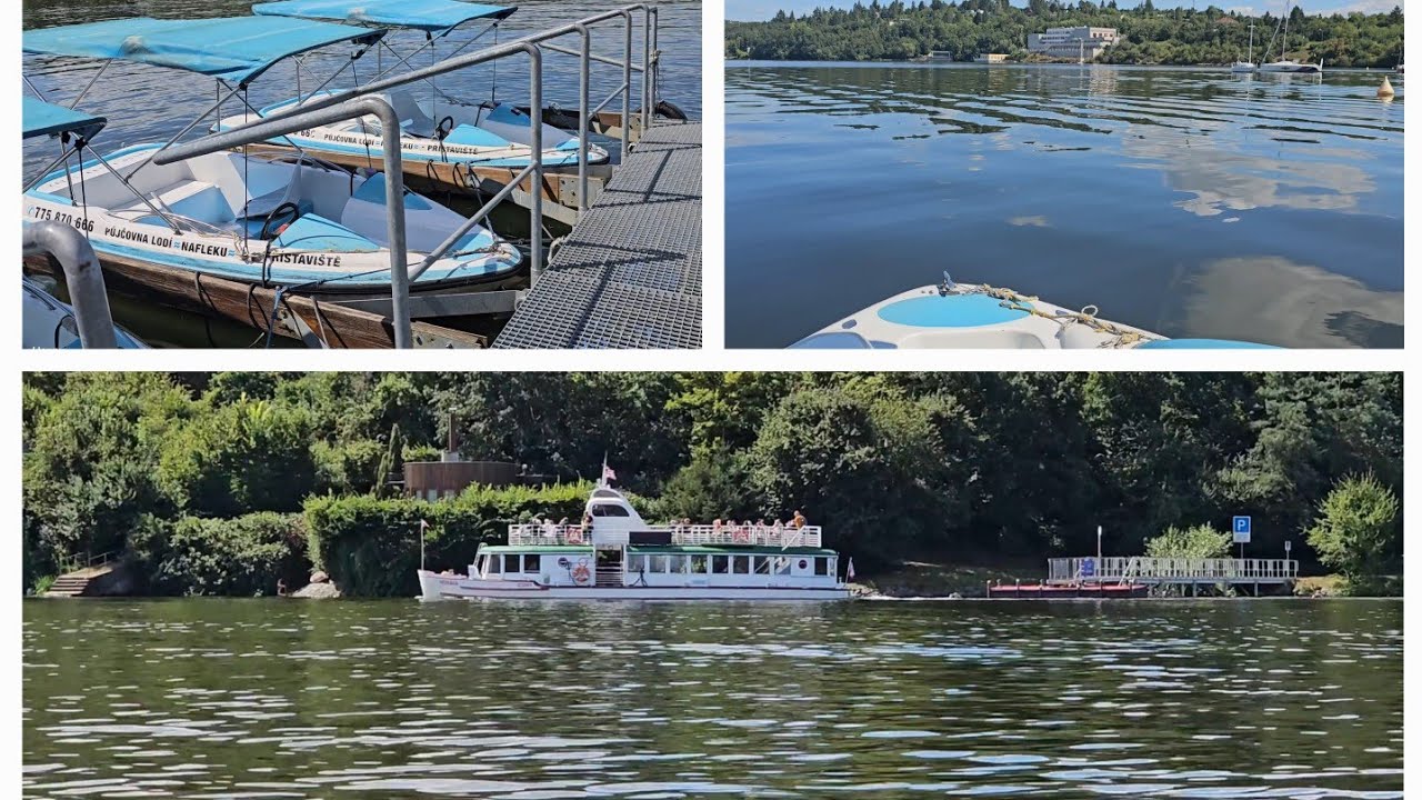 Electric boat ride, Brněnská přehrada, Brno, Prygl, elektro lodě, Czech Republic