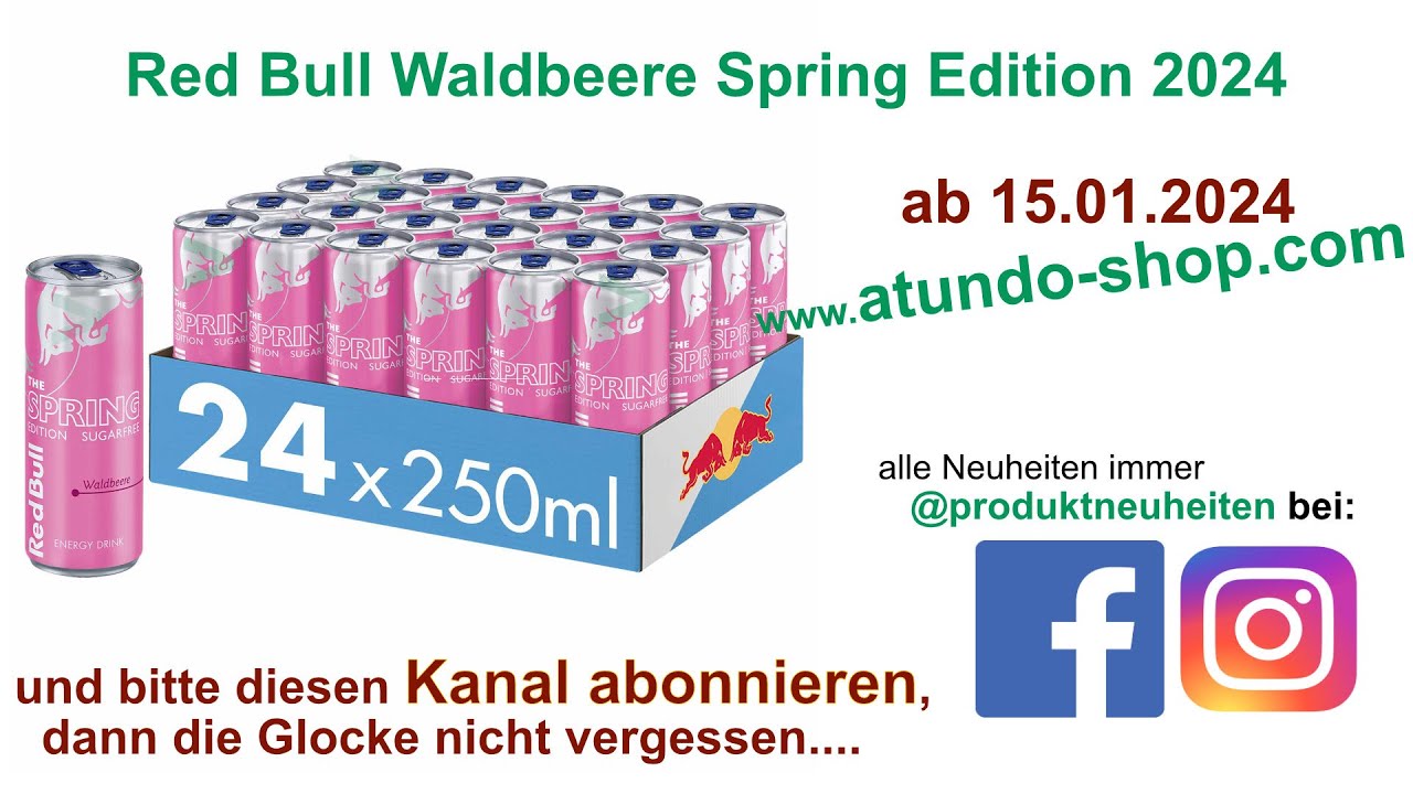 Red Bull Spring Edition 2024 Waldbeere YouTube