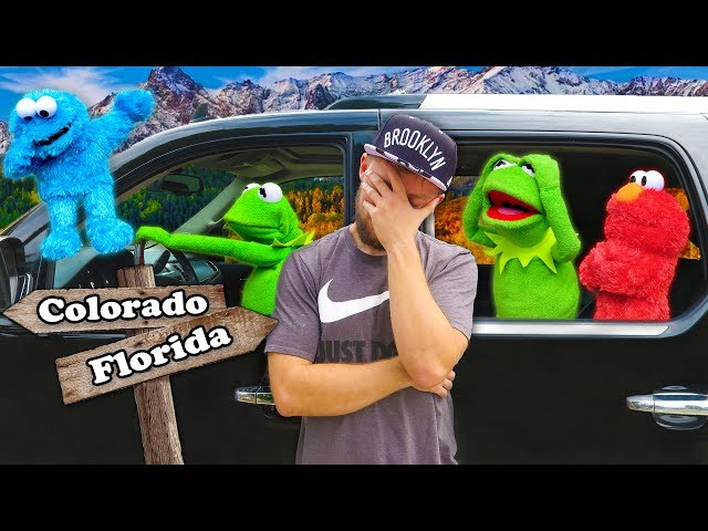 Kermit the Frog, Elmo, and Cookie Monster's Road Trip to Colorado! class=