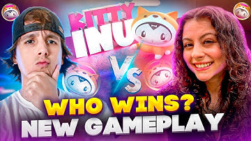 SHE CHALLENGED ME IN KITTY INU KART!