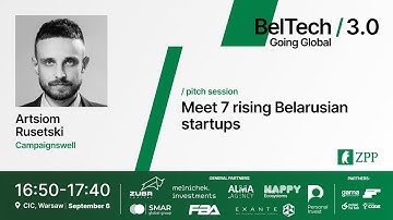 Meet 7 rising Belarusian startups: Campaignswell - Artsiom Rusetski, Co-founder  / BelTech 3.0