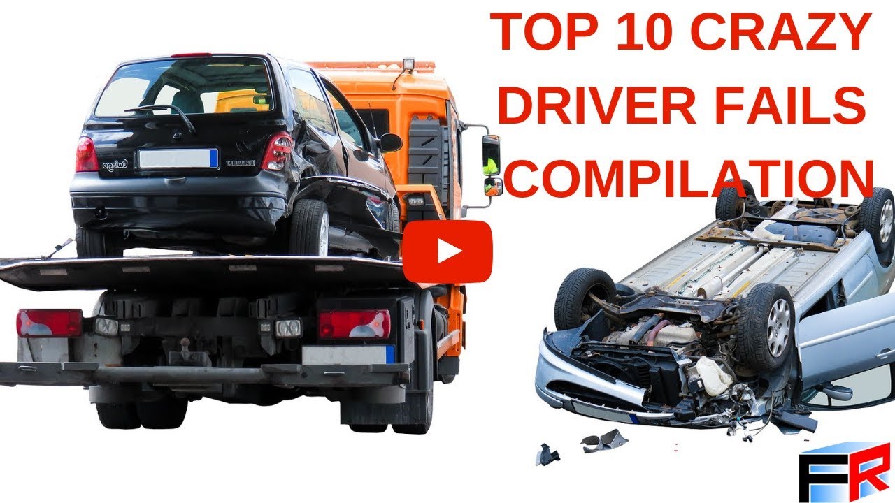 Top 10 crazy driver fails compilation