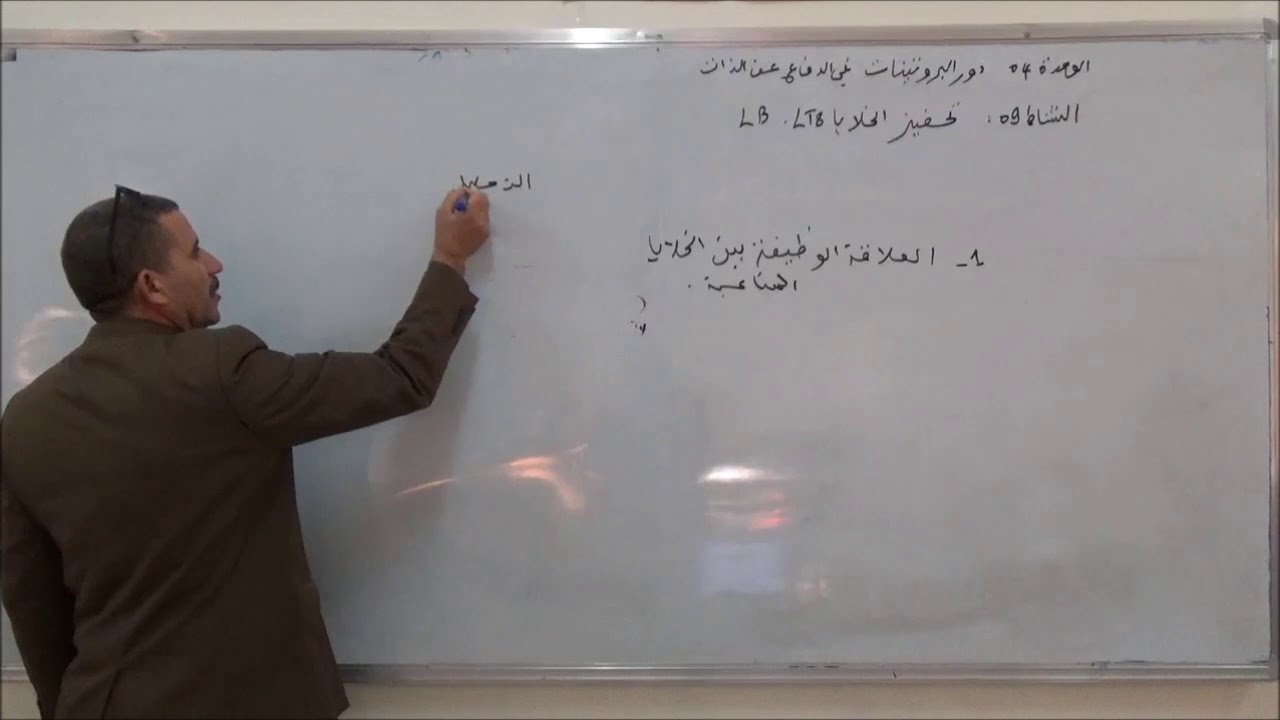 LT8   LB  الوحدة 4  نشاط 9   تحفيز الخلايا