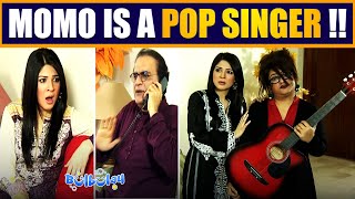 Mujhe Pop Singer Banne Se koi Nahi Rok Sakta 🤭😳 Momo | Bulbulay