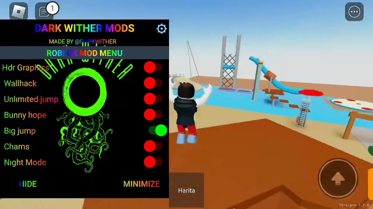 Roblox mod menu by omarlegend - Game Jolt