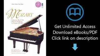 Download Music Minus One Piano: Mozart Concerto No. 23 in A major, KV488 (Book & 2 CDs) (Music M PDF