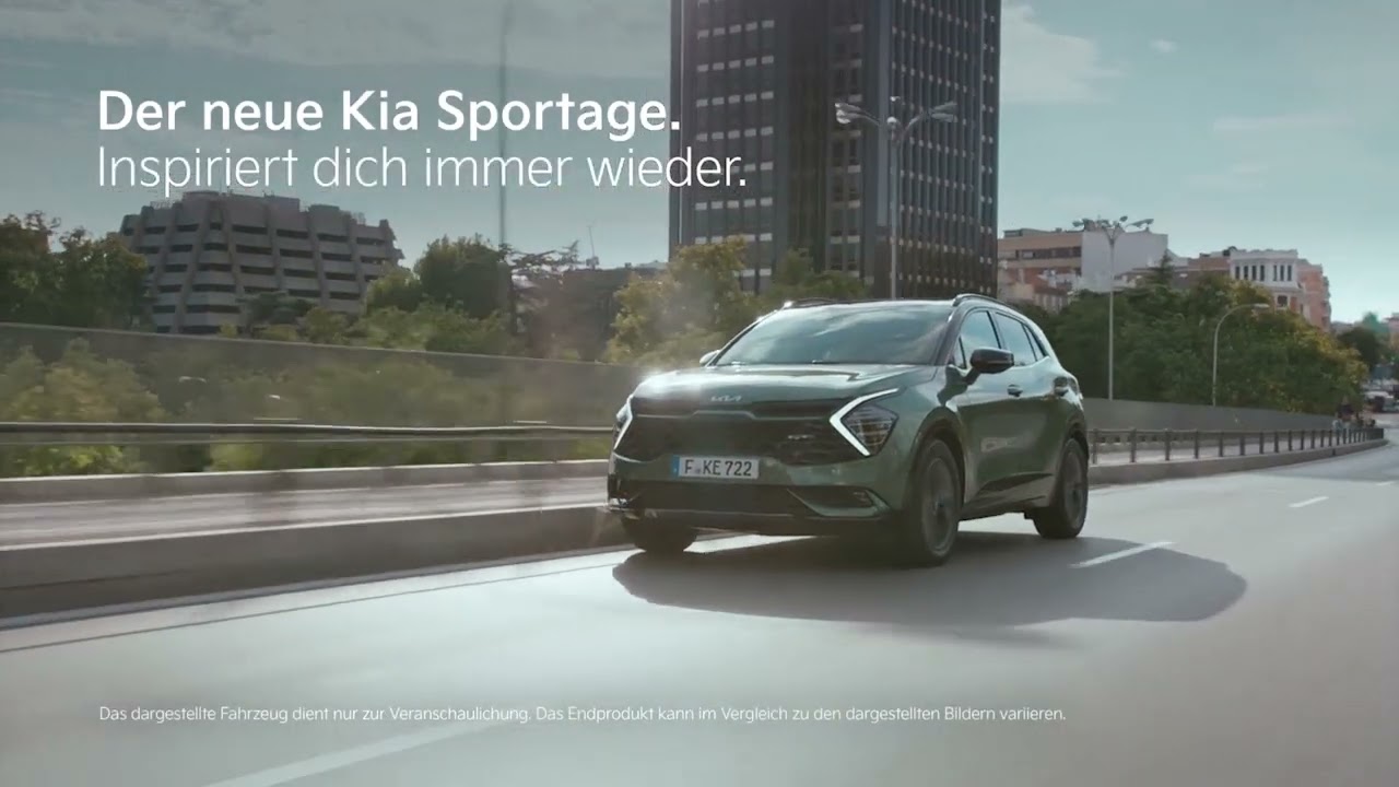 DER NEUE KIA SPORTAGE. INSPIRIERT DICH IMMER WIEDER.