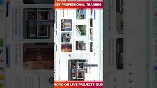 Live Class 6  Autocad Advanced Classs Modern Hose Exterior Design #homedecor #autocad #aut