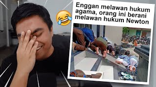Newton Pasti Tertawa Melihat Ini   Reaction Meme Sains 15