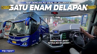 [ SEMUA MENDADAK SENANG KETIKA BUS INI LEWAT ! ] MEMBASURIKAN LERENG SLAMET ! Trip Satu Enam Delapan