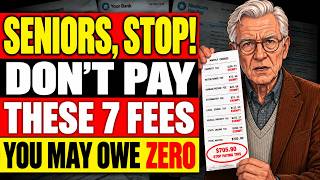 7 Fees That Are Illegal to Charge Seniors — Stop Paying Them in 2026 Stop Paying These 7 Fees In 2026 They May Be Illegal