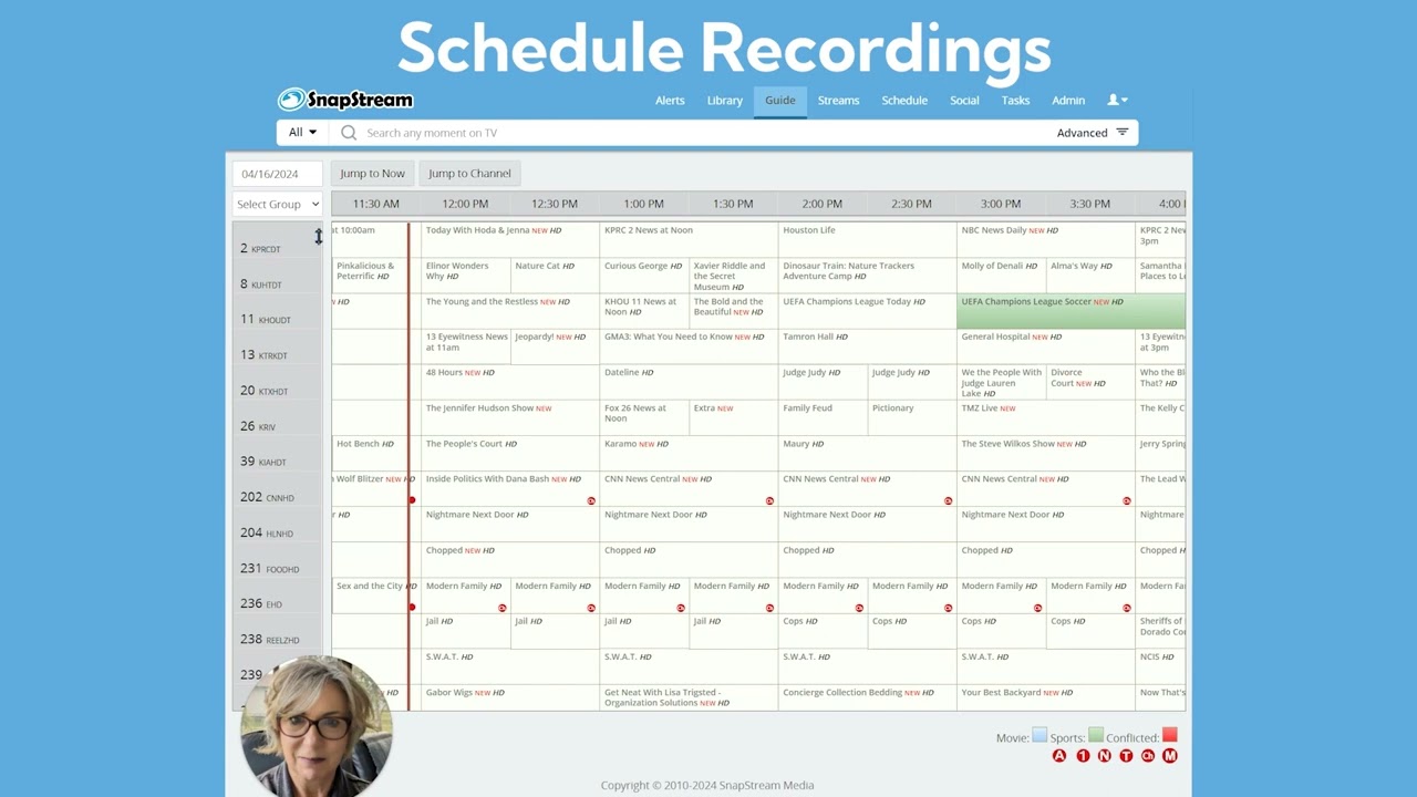 How To Manage TV Recordings In SnapStream