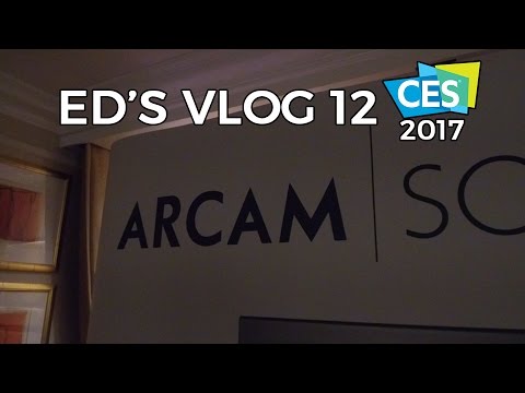 Arcam AV860 Processor on Ed's VLOG from CES 2017