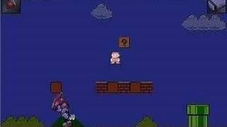 PulseMan in Mario Stage 1-1
