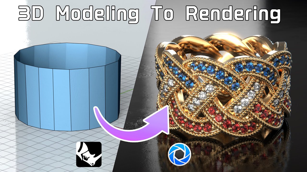 making a ring with vpython - geeksforgeeks Images High... Making a Ring in Rhino and Keyshot - YouTube