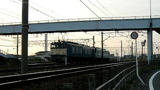 EF64 34号機+EF64 70号機 清洲~稲沢 入れ替え