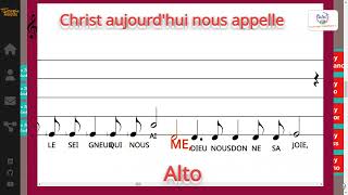 Video thumbnail of "Christ aujourd'hui nous appelle - Claude Bernard & Michel WACKENHEIM - Alto"