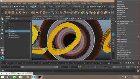 Animated pulse/Texture Ripple creation by UV offset key frame with title trail in maya 2020 tutorial