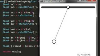 Celebrity pendulum simulation using Processing Net Worth