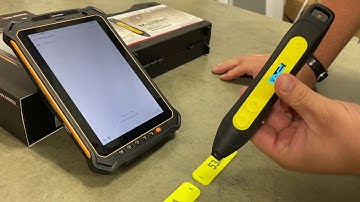 Demo of IS930.2 Hazardous Area Certified Android Tablet & IS Safe MP.2 Bluetooth UHC/NFC RFID Reader