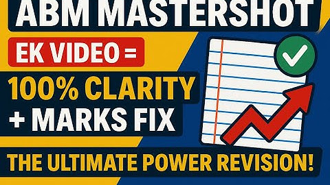 🎯 CAIIB ABM MasterShot 🔥 Ek Video = Full Marks! | Toppers Wali Revision Ek Hi Jagah 🚀