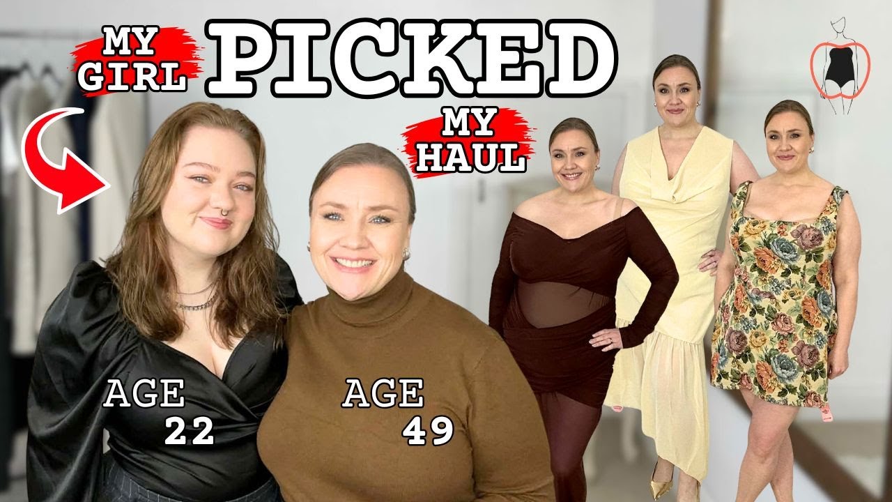 DRESSES FOR APPLE SHAPES? My daughter picked my “Pretty Little Thing” Haul for me!