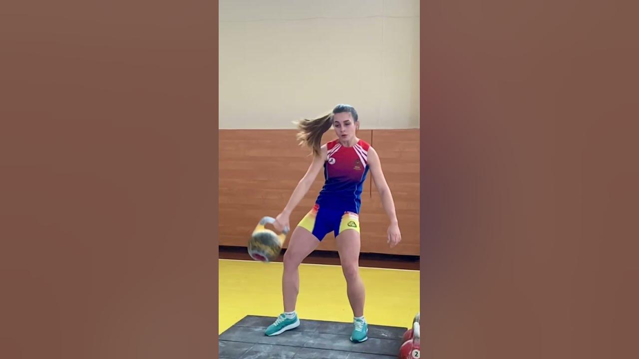 Рывок гири 16 кг ГТО