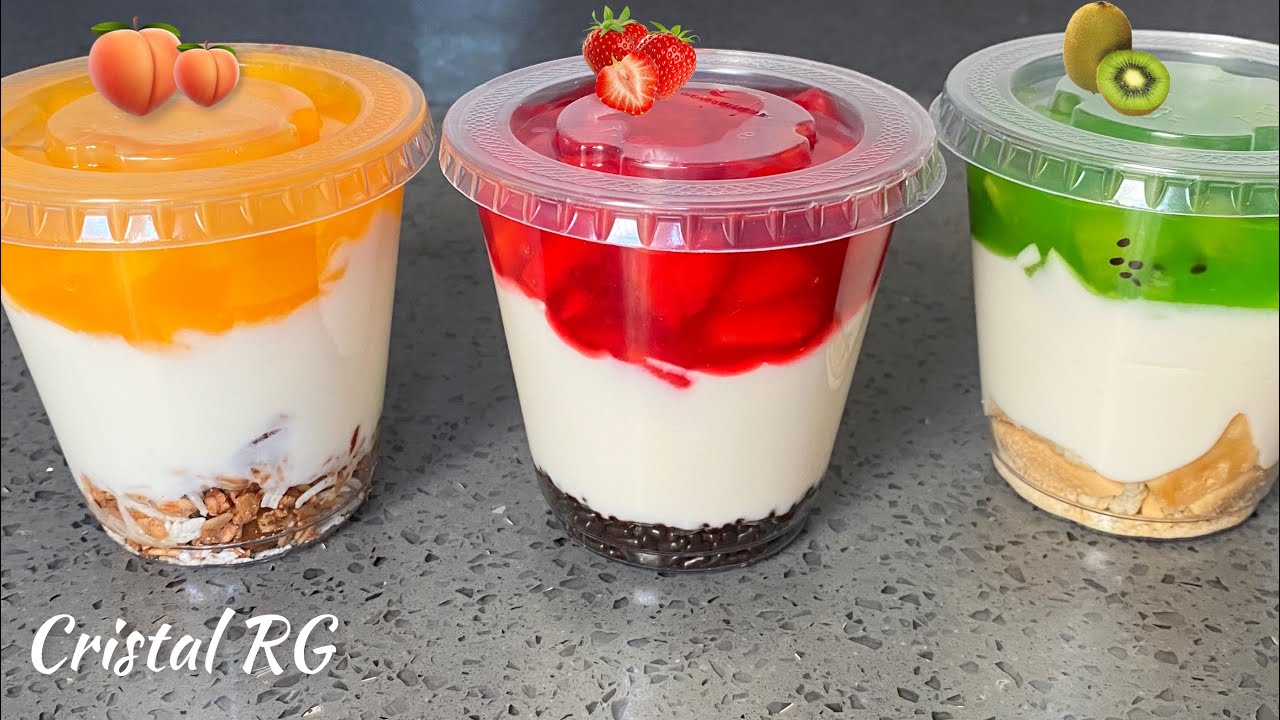 Top 38+ imagen receta de yogurt casero con frutas para vender