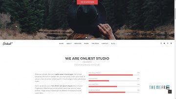 Onliest - Creative Portfolio One Page WP Theme        Jim Grahame