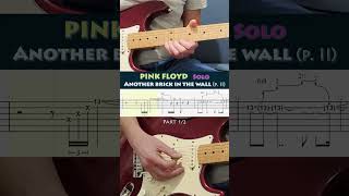 Pink Floyd - Another brick in the wall, part 2 - [1/2] - Guitar solo cover #23