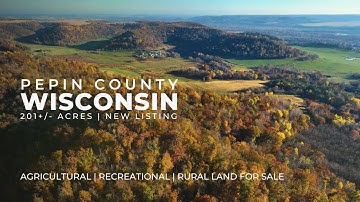 201+/- Acres of Opportunity | Organic Farmland & World-Class Hunting in Pepin County, WI!