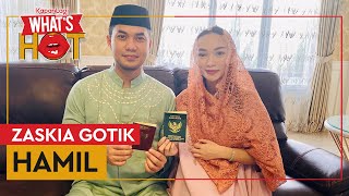 Zaskia Gotik Hamil, Nangis - Sempat Meriang