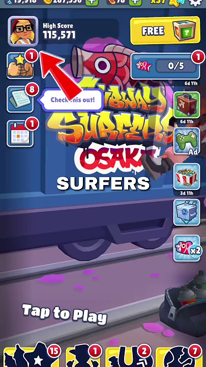 add friends and personalize ur profile in Subway Surfers now #subwaysurfers