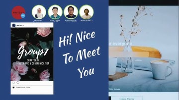 CHAPTER 8: COMMUNICATION & NETWORK PRESENTATION VIDEO (GROUP70