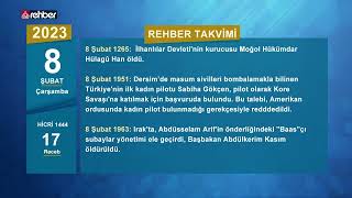 Rehber Takvimi 📅 08 Şubat 2023 screenshot 1