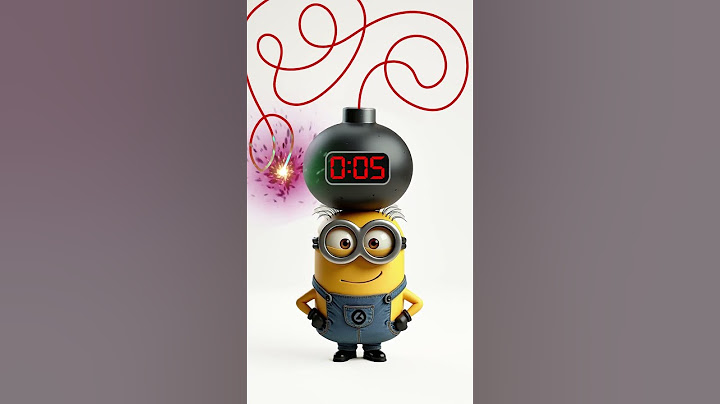 10 Second Timer Bomb - MINION