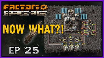 First Time in Space...Now What?! | FACTORIO SPACEAGE - Ep 25 #factorio #factorioletsplay #spaceage