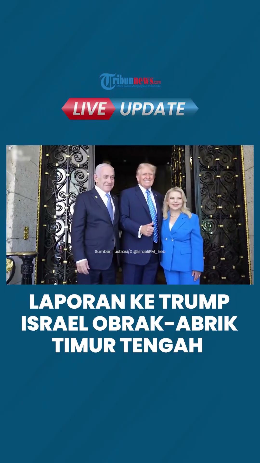 Telepon Donald Trump, Netanyahu: Israel Ubah Timur Tengah hingga Selamatkan Para Sandera di Gaza