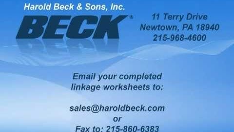 Link Assist Measurement Instructions - Beck Electric Actuators
