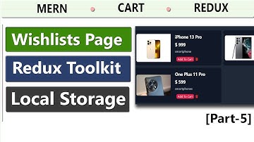 MERN Cart Project Part-5 | Add To Favorites & Remove Items | Redux Toolkit | Local Storage Save !🔥🔥